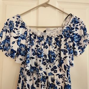 Off shoulder summer dress